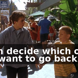 then decide which ones we want to go back to.