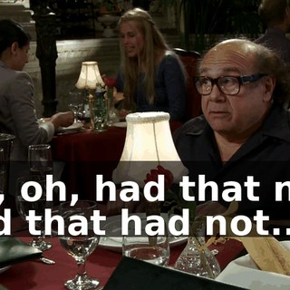 Oh, oh, had that not, had that had not...
