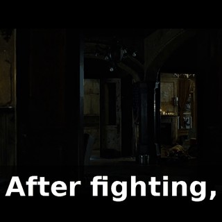 After fighting,