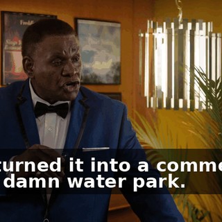 and turned it into a commercial for a damn water park.
