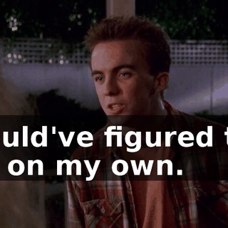 I could've figured this out on my own.