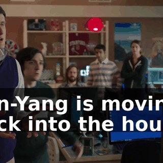 Jian-Yang is moving back into the house.
