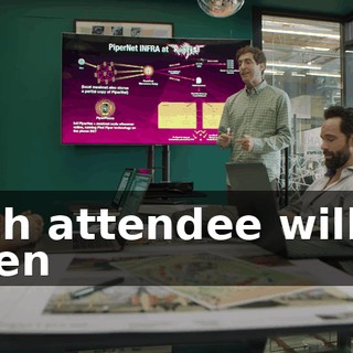 each attendee will be given