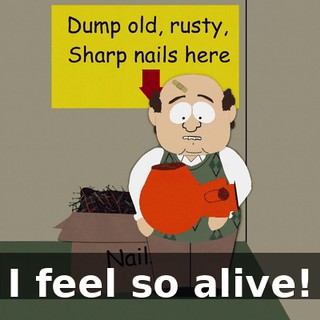 I feel so alive!