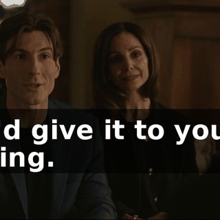 we'd give it to you at listing.