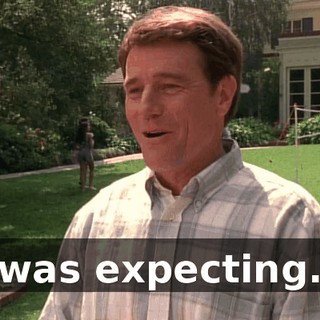 I was expecting...