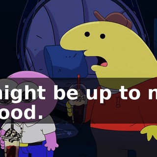 might be up to no good.