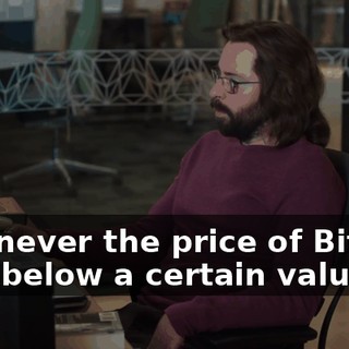 Whenever the price of Bitcoin dips below a certain value,
