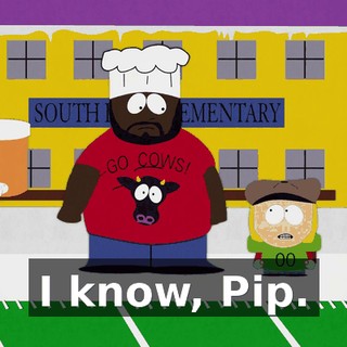 I know, Pip.