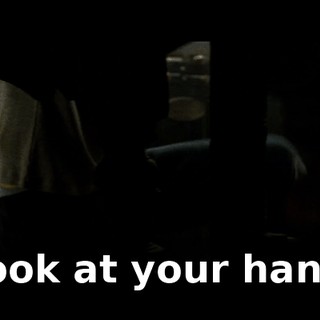 Look at your hand.