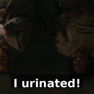 I urinated!