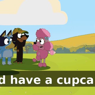 and have a cupcake.