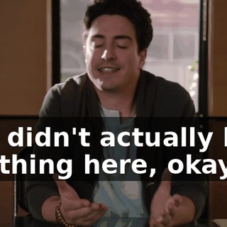 You didn't actually lose anything here, okay?