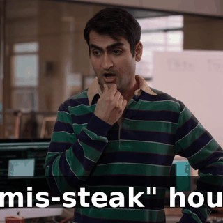 A "mis-steak" house!