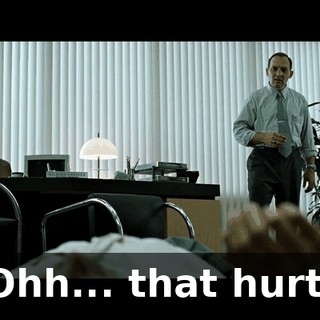 Ohh... that hurt.