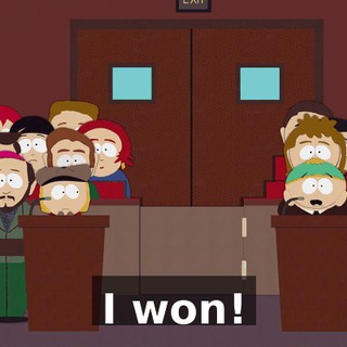I won!