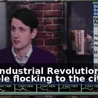 the Industrial Revolution had people flocking to the city,