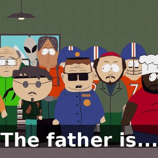 The father is...
