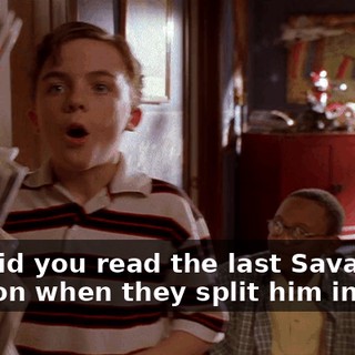 Oh, did you read the last Savage Dragon when they split him in two?