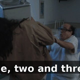 One, two and three!