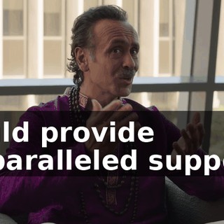 could provide unparalleled support.