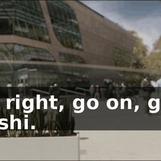 All right, go on, get. Imshi.