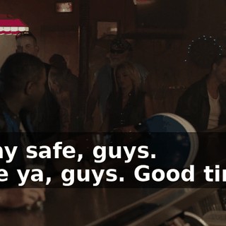 - Stay safe, guys. - See ya, guys. Good times.