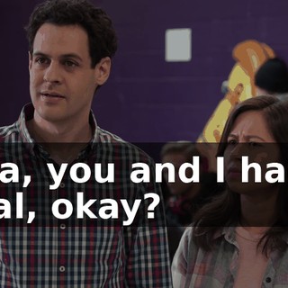 Kira, you and I had a deal, okay?