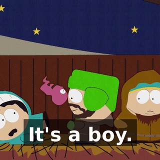 It's a boy.