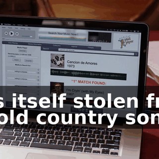 was itself stolen from an old country song