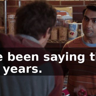 I've been saying that for years.