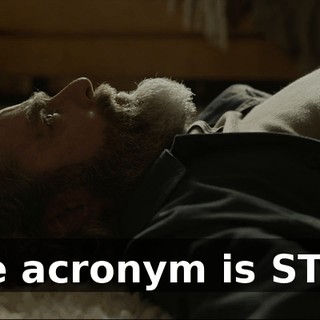 The acronym is STOP.