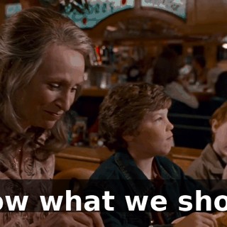 You know what we should do?