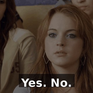 Yes. No.