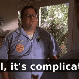 Well, it's complicated.