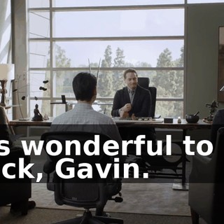 It's wonderful to be back, Gavin.