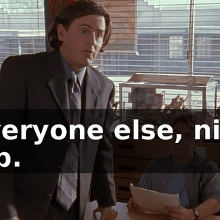 Everyone else, nice job.