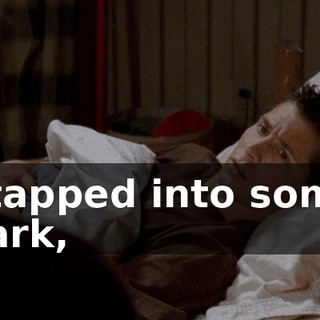 I tapped into some dark,