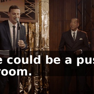 he could be a push broom.