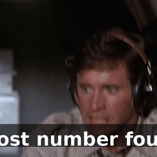 Lost number four.