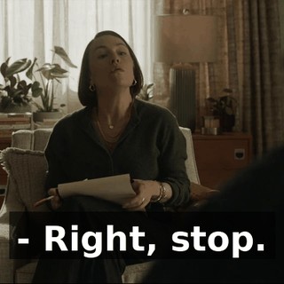 - Right, stop.