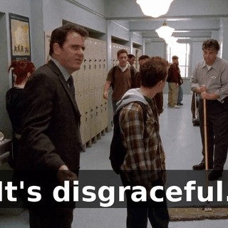 It's disgraceful.
