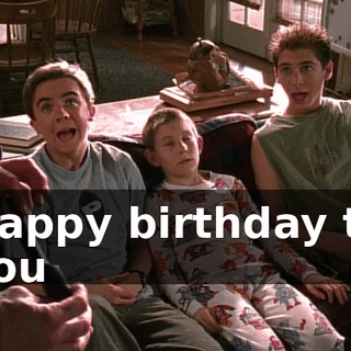 ♪ Happy birthday to you ♪