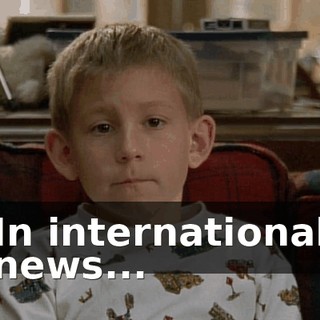 In international news...