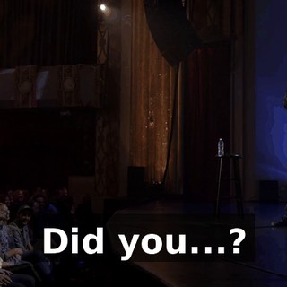 Did you...?