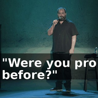 "Were you pro before?"