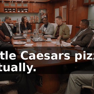 Little Caesars pizza, actually.