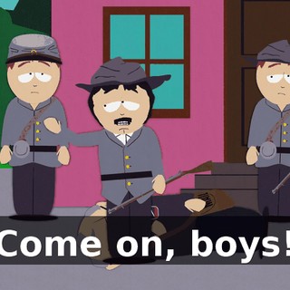 Come on, boys!