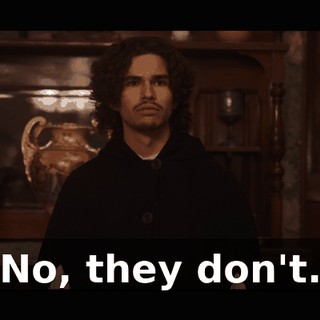 No, they don't.