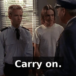 Carry on.